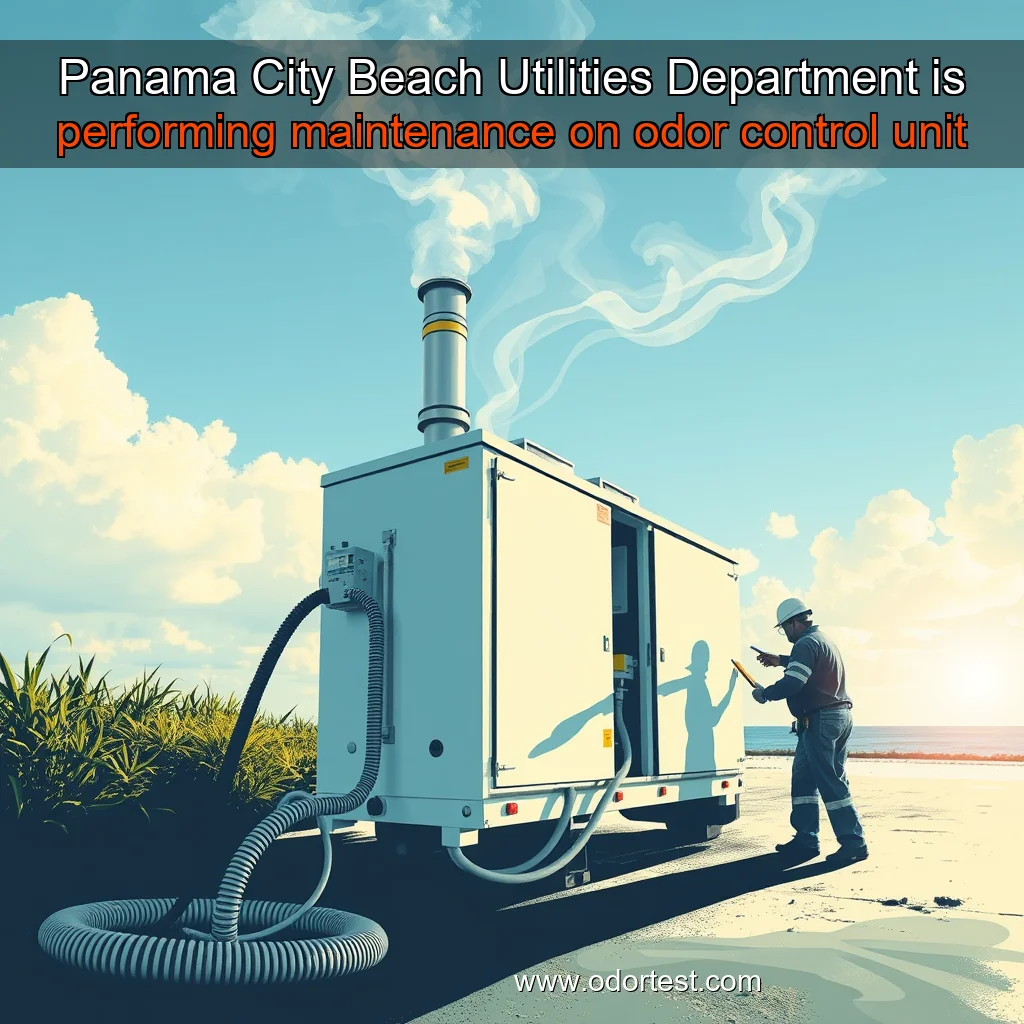 Read more about the article Panama City Beach Utilities Department is performing maintenance on odor control unit