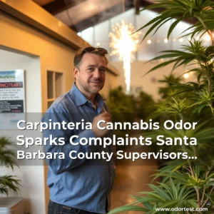 Read more about the article Carpinteria Cannabis Odor Sparks Complaints  Santa Barbara County Supervisors Consider Solutions