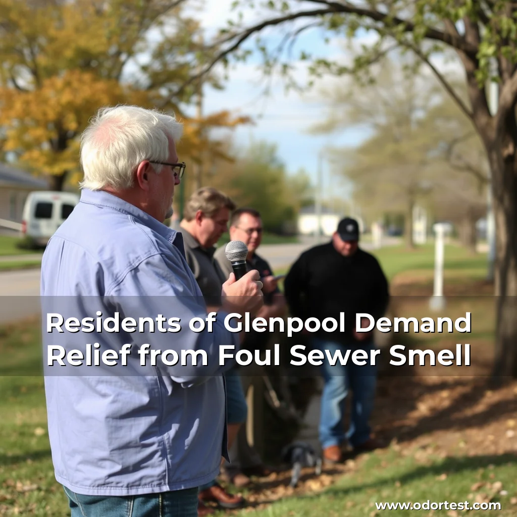 Read more about the article Residents of Glenpool Demand Relief from Foul Sewer Smell