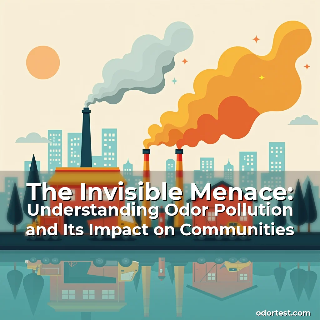 Read more about the article The Invisible Menace: Understanding Odor Pollution and Its Impact on Communities
