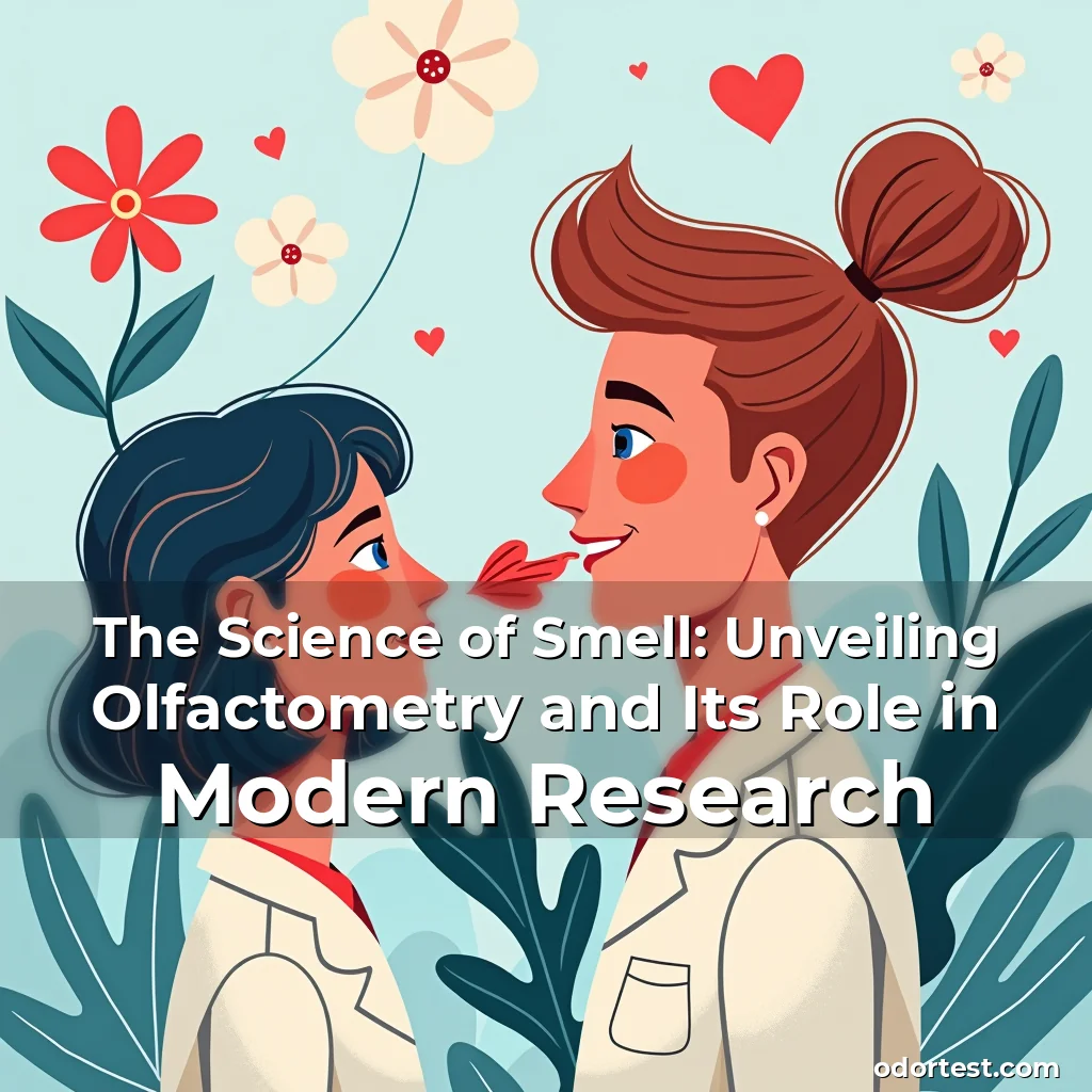 Read more about the article The Science of Smell: Unveiling Olfactometry and Its Role in Modern Research