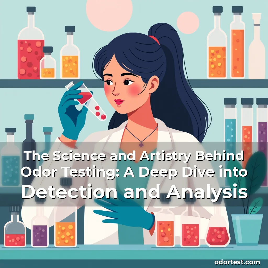 Read more about the article The Science and Artistry Behind Odor Testing: A Deep Dive into Detection and Analysis