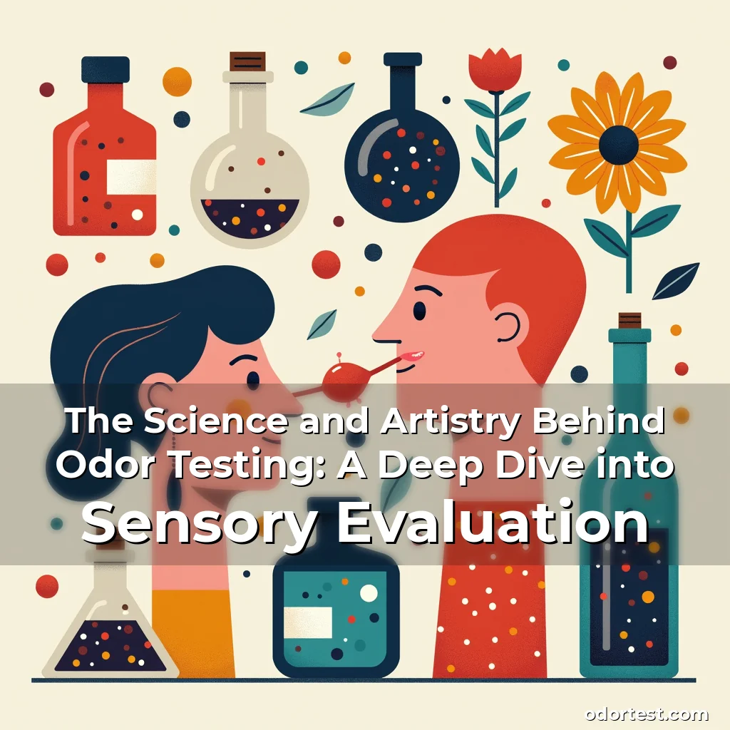 Read more about the article The Science and Artistry Behind Odor Testing: A Deep Dive into Sensory Evaluation