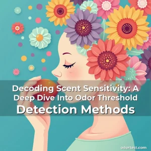 Artistic representation for Decoding Scent Sensitivity: A Deep Dive Into Odor Threshold Detection Methods